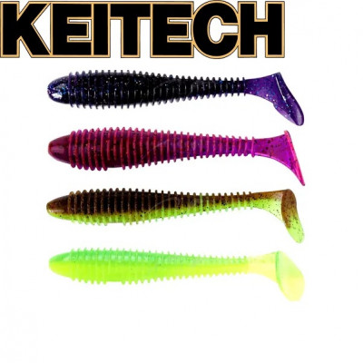 Силиконовая приманка Keitech Swing Impact FAT 4.3" длина 109мм