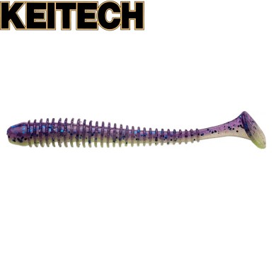 Силикон Keitech Swing Impact 3.5" длина 80мм цвет #06 Violet Lime Berry Силикон Keitech Swing Impact 3.5" длина 80мм цвет #06 Violet Lime Berry