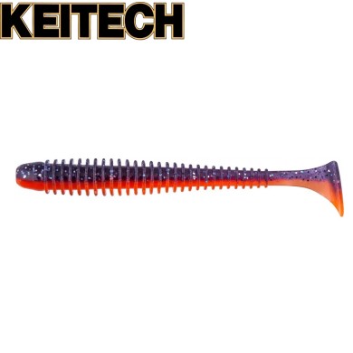 Силикон Keitech Swing Impact 3.5" длина 80мм цвет #09 Violet Fire Силикон Keitech Swing Impact 3.5" длина 80мм цвет #09 Violet Fire