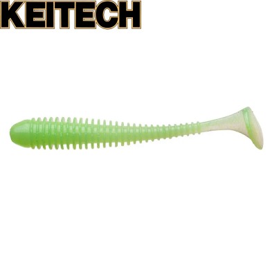 Силикон Keitech Swing Impact 3.5" длина 80мм цвет #11 Lime Chartreuse Glow Силикон Keitech Swing Impact 3.5" длина 80мм цвет #11 Lime Chartreuse Glow