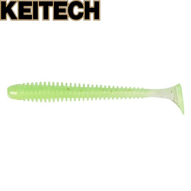 Силикон Keitech Swing Impact 4" длина 95мм цвет #19 Electric Chart Shad Силикон Keitech Swing Impact 4" длина 95мм цвет #19 Electric Chart Shad