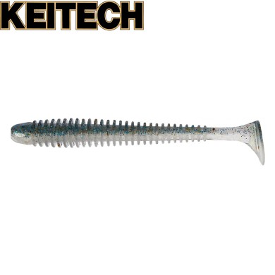 Силикон Keitech Swing Impact 2" длина 50мм цвет #22 Electric Silver Shiner Силикон Keitech Swing Impact 2" длина 50мм цвет #22 Electric Silver Shiner