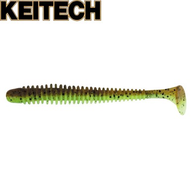 Силикон Keitech Swing Impact 2.5" длина 63мм цвет #401 Green Pumpkin PP Chartreuse Силикон Keitech Swing Impact 2.5" длина 63мм цвет #401 Green Pumpkin PP Chartreuse