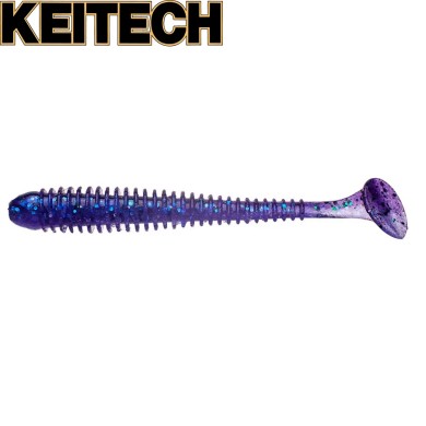 Силикон Keitech Swing Impact 2.5" длина 63мм цвет #408 Electric June Bug Силикон Keitech Swing Impact 2.5" длина 63мм цвет #408 Electric June Bug