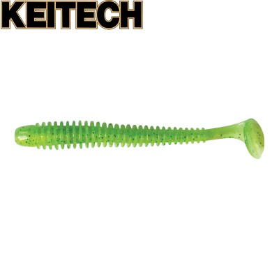 Силикон Keitech Swing Impact 3.5" длина 80мм цвет #424 Lime Chartreuse Силикон Keitech Swing Impact 3.5" длина 80мм цвет #424 Lime Chartreuse