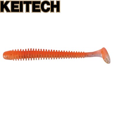 Силикон Keitech Swing Impact 4.5" длина 115мм цвет #06 Orange Flash Силикон Keitech Swing Impact 4.5" длина 115мм цвет #06 Orange Flash
