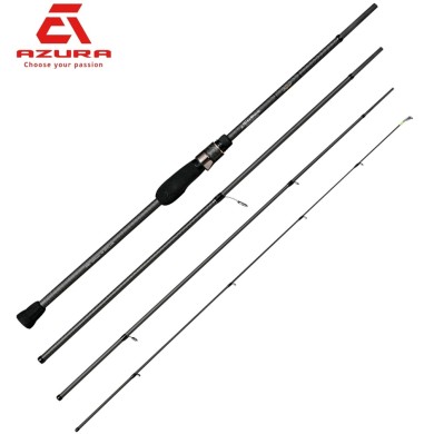 Спиннинг четырёхчастный Azura Safina Light Compact S84ML длина 2,54м тест 4-18гр