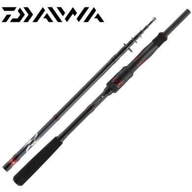 Спиннинг телескопический Daiwa 24 Ninja X-Compact Spin длина 2,45м тест 15-50гр