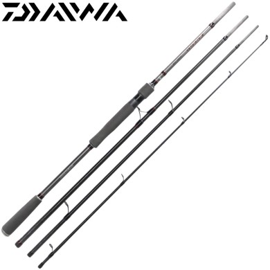 Спиннинг четырёхчастный Daiwa Fuego Predator Travel длина 2,4м тест 15-50гр