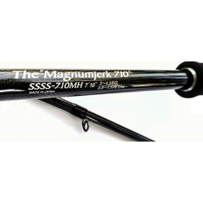 Удилище спиннинговое Ever Green Poseidon Squidlaw Second Stage The Magnumjerk 710MH длина 2,39м тест 10-35гр