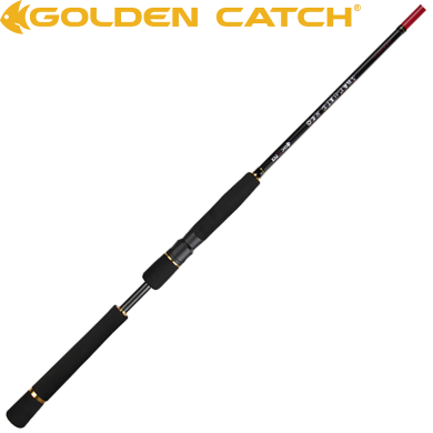 Спиннинг Golden Catch×Tica Graphite NEO GNS-802M длина 2,44м тест 4-24гр