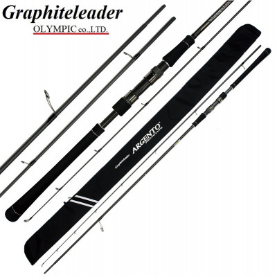 Спиннинг трёхчастный Graphiteleader 23 Argento Prototype GLAPS-1153MH длина 3,48м тест до 50гр