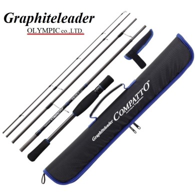 Спиннинг пятичастный Graphiteleader Compatto GCMS-705L длина 2,13м тест до 10гр Спиннинг пятичастный Graphiteleader Compatto GCMS-705L длина 2,13м тест до 10гр