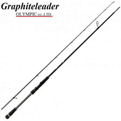 Спиннинг двухчастный Graphiteleader Super Vivo 802H длина 2,44м тест 12-50гр