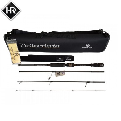 Спиннинг четырёхчастный Hearty Rise Valley Hunter VHS-664UL длина 1,98м тест 1-5гр