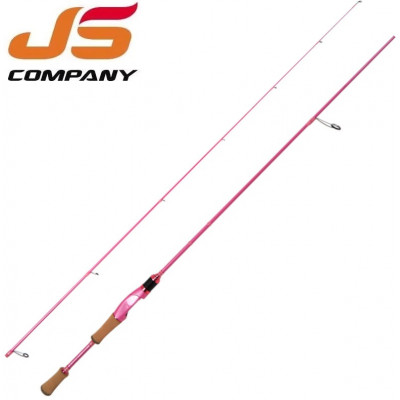 Спиннинг JS Company Ssochi Pop 2 Pink Edition S632ULL длина 1,9м тест 2-10гр