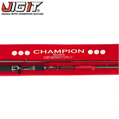 Удилище кастинговое двухчастное Jig It & Hearty Rise Team Dubna Generation Casting II TDC2-802M длина 2,44м тест 7-28гр