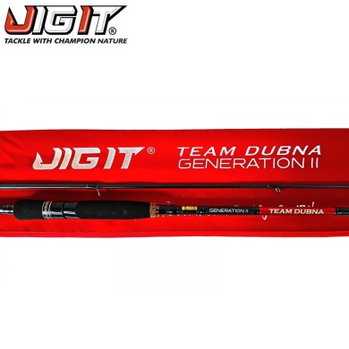 Спиннинг Jig It & Hearty Rise Team Dubna Generation II TD2-802XH длина 2,4м тест 20-85гр Спиннинг Jig It & Hearty Rise Team Dubna Generation II TD2-802XH длина 2,4м тест 20-85гр