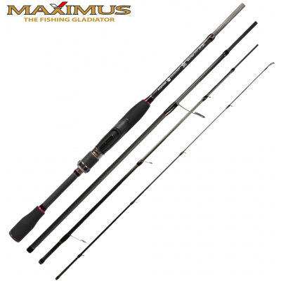 Спиннинг четырёхчастный Maximus Marauder-X Travel 664ML длина 1,98м тест 5-21гр