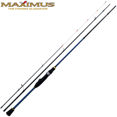 Спиннинг трёхчастный Maximus Streetracer Rock Fish 21SUL длина 2,1м тест 0,4-5гр