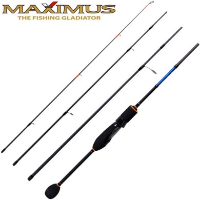 Спиннинг четырёхчастный Maximus Streetracer-X Travel MJ 194UL-S длина 1,9м тест 0,5-7гр