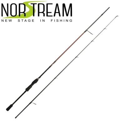 Спиннинг Norstream Adept 662L длина 1,98м тест 3-12гр