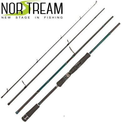 Спиннинг четырёхчастный Norstream Proxima 804MH длина 2,44м тест 12-42гр