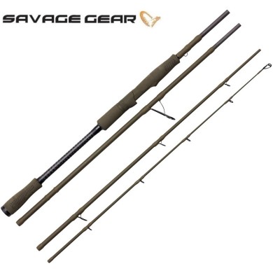 Спиннинг Savage Gear SG4 Medium Game длина 2,43м тест 12-45гр Спиннинг Savage Gear SG4 Medium Game длина 2,43м тест 12-45гр