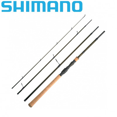 Спиннинг четырёхчастный Shimano Norden SP 80ML длина 2,44м тест 5-21гр