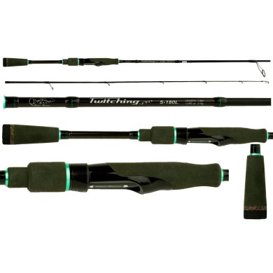 Спиннинг Серебряный Ручей Twitching Pro TPS 180 L длина 1,8м тест 2-9гр Спиннинг Серебряный Ручей Twitching Pro TPS 180 L длина 1,8м тест 2-9гр