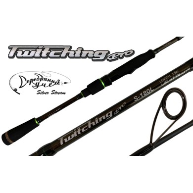 Спиннинг Серебряный Ручей Twitching Pro 2020 TPS220 длина 2,2м тест 5-30гр Спиннинг Серебряный Ручей Twitching Pro 2020 TPS220 длина 2,2м тест 5-30гр