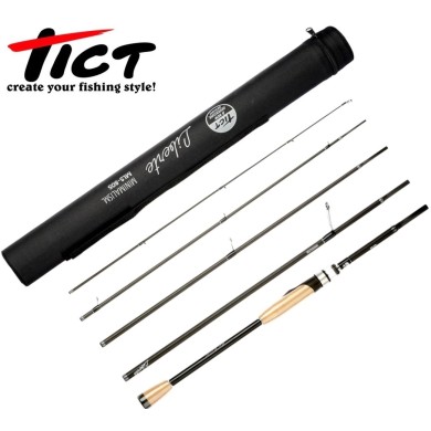 Спиннинг пятичастный Tict Minimalism Liberte MLS-805 длина 2,44м тест 0,5-21гр