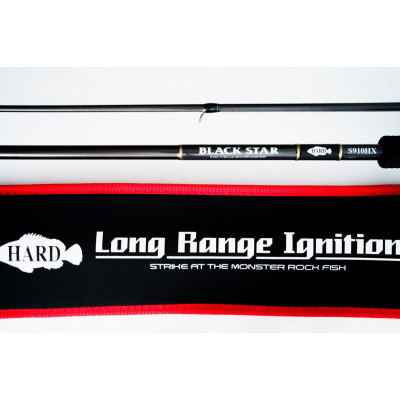 Спиннинг Xesta Black Star Hard S910HX Long Range Ignition длина 3,01м тест 14-60гр