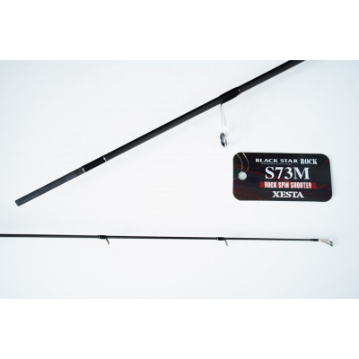 Спиннинг Xesta Black Star Rock S73M Rock Spin Shooter длина 2,22м тест 7-28гр