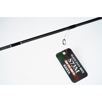 Спиннинг Xesta Black Star Rock S73M Rock Spin Shooter длина 2,22м тест 7-28гр
