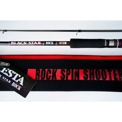 Спиннинг Xesta Black Star Rock S73M Rock Spin Shooter длина 2,22м тест 7-28гр