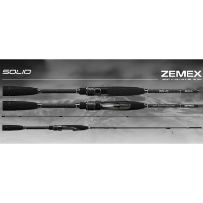 Спиннинг Zemex 24 Solid 792L длина 2,36м тест 3-14гр