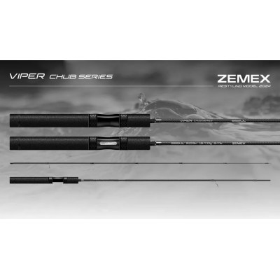 Спиннинг Zemex 24 Viper Chub Series 702L длина 2,13м тест 2-8гр