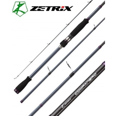 Спиннинг четырёхчастный Zetrix Companero CNS-754L Light Rig Game длина 2,26м тест 2-14гр
