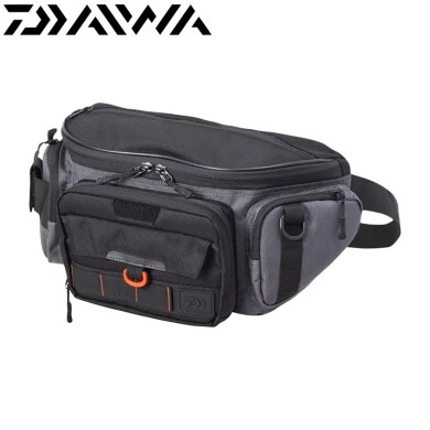 Сумка Daiwa HG Waist Pouch (C) Gray Orange
