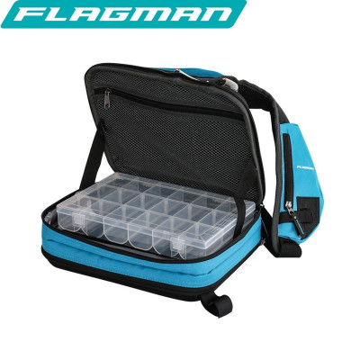 Сумка-рюкзак спиннинговая Flagman Spin Bag с 2 коробками