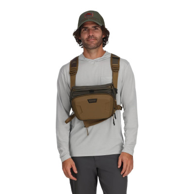 Рюкзак нагрудный Simms Headwaters Chest Pack Hickory