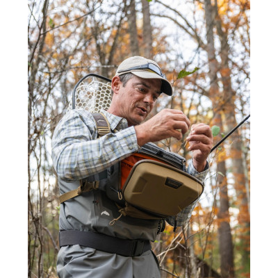 Рюкзак нагрудный Simms Headwaters Chest Pack Hickory