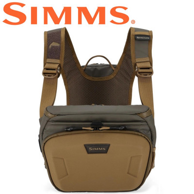 Рюкзак нагрудный Simms Headwaters Chest Pack Hickory