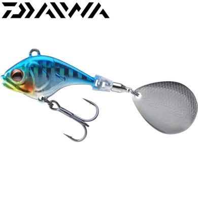 Тейл-спиннер Daiwa Prorex TG Jig Spinner вес 14гр цвет #3D Blue Smelt Тейл-спиннер Daiwa Prorex TG Jig Spinner вес 14гр цвет #3D Blue Smelt