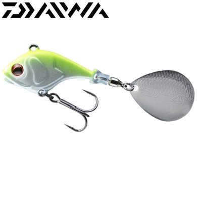 Тейл-спиннер Daiwa Prorex TG Jig Spinner вес 14гр цвет #Chartreuse Sniper