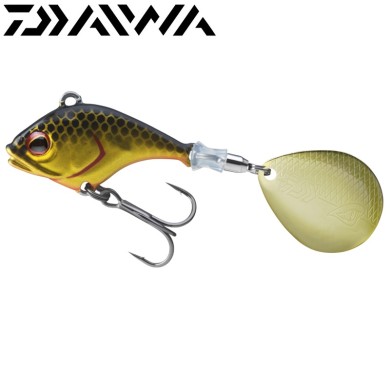Тейл-спиннер Daiwa Prorex TG Jig Spinner вес 14гр цвет #Gold Nugget