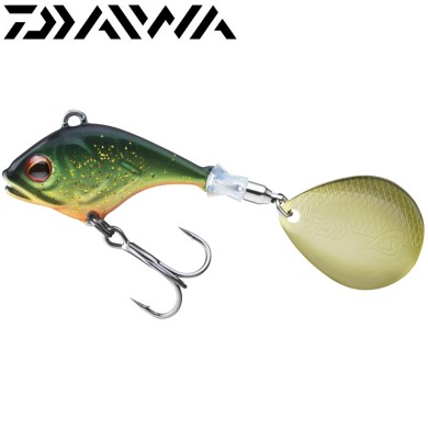 Тейл-спиннер Daiwa Prorex TG Jig Spinner вес 14гр цвет #Green Golden Roach