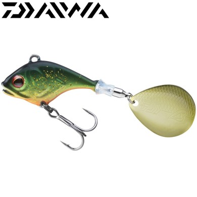 Тейл-спиннер Daiwa Prorex ZN Jig Spinner вес 21гр цвет #Green Golden Roach Тейл-спиннер Daiwa Prorex ZN Jig Spinner вес 21гр цвет #Green Golden Roach