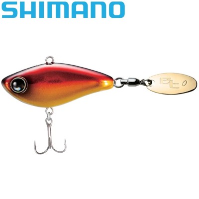 Тейл-спиннер Shimano Bantam BT Spin длина 45мм вес 18гр цвет #007 Red Gold Тейл-спиннер Shimano Bantam BT Spin длина 45мм вес 18гр цвет #007 Red Gold